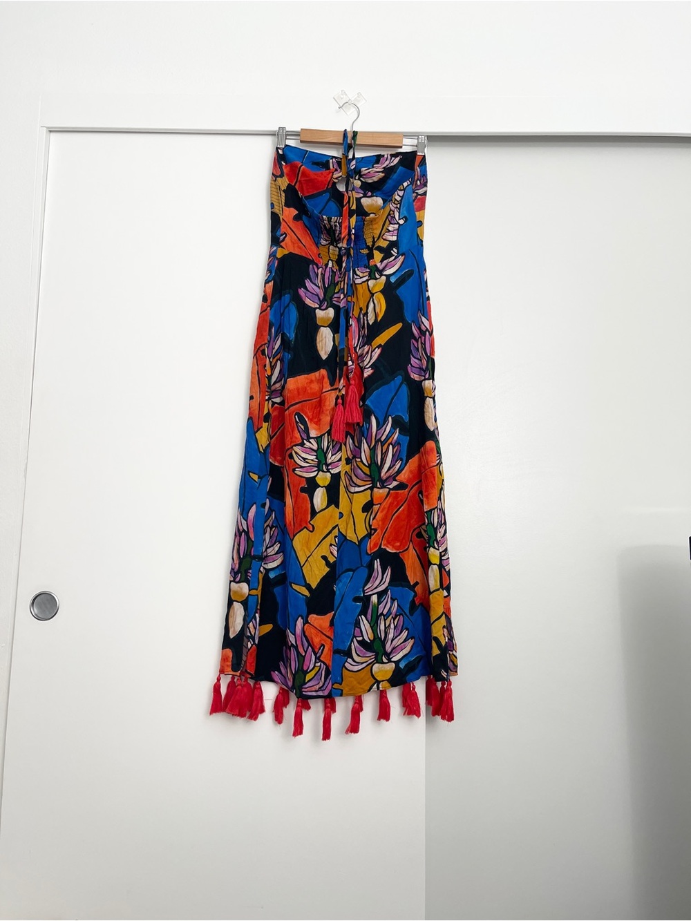 NWOT Farm Rio Halter Maxi Dress Size Medium - Picture 2 of 5